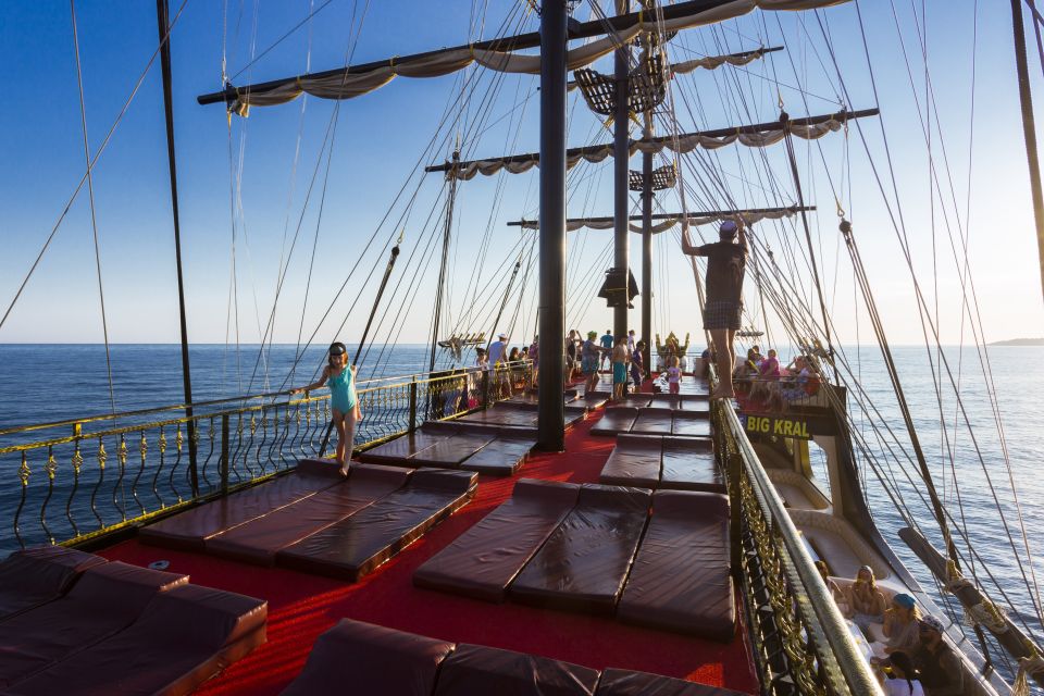 Alanya: Pirate Boat Tour With Buffet Lunch and Drinks - Booking and Cancellation Policy