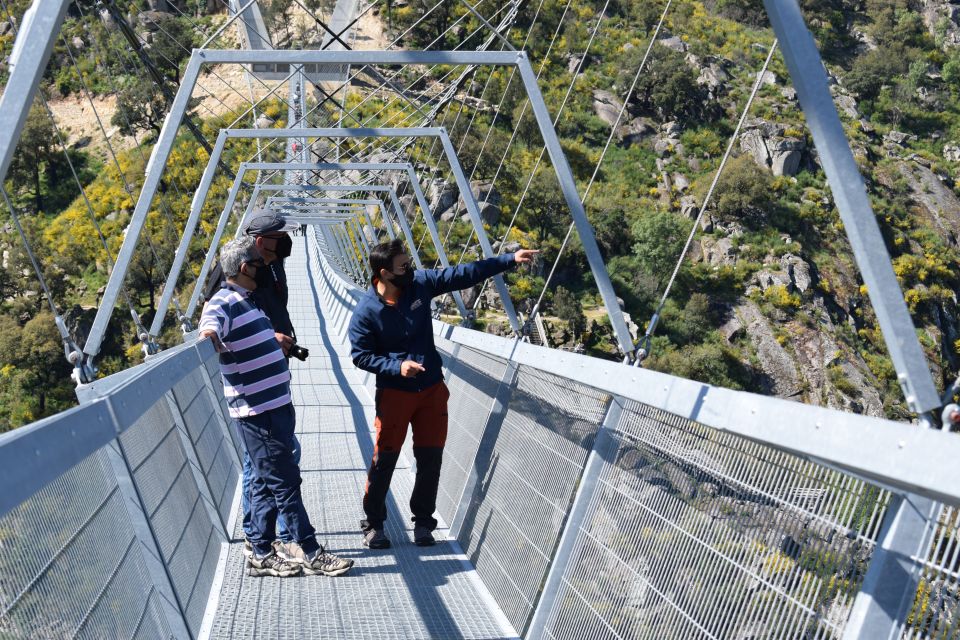 Alvarenga: Paiva Walkways and 516 Arouca Bridge Guided Tour - Paiva River Crossing and Panoramas