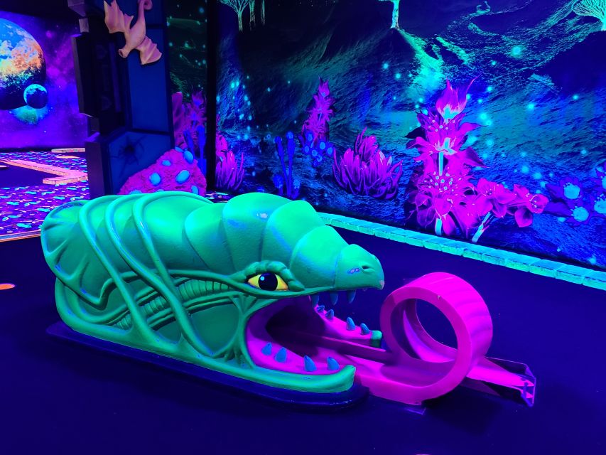 American Dream: Blacklight Mini Golf Entry Ticket - Inclusions and Exclusions