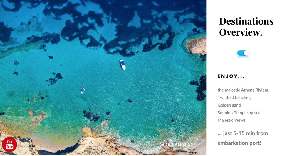 Athens: Daily Cruisers in Saronic Gulf. - Participant Information