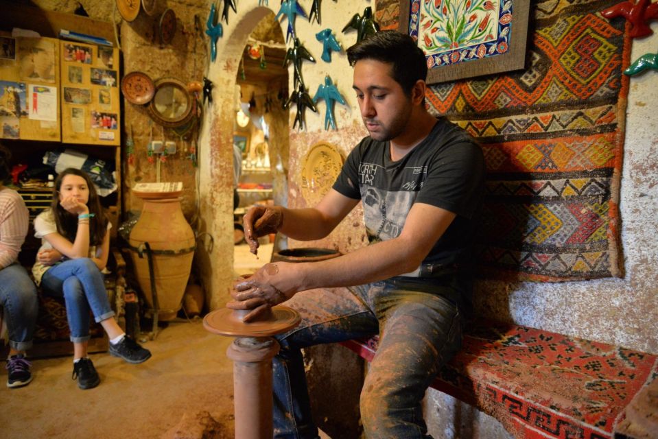 Avanos Artistry: 2-Hour Pottery Workshop With Pick-Up & Drop - Transportation Services