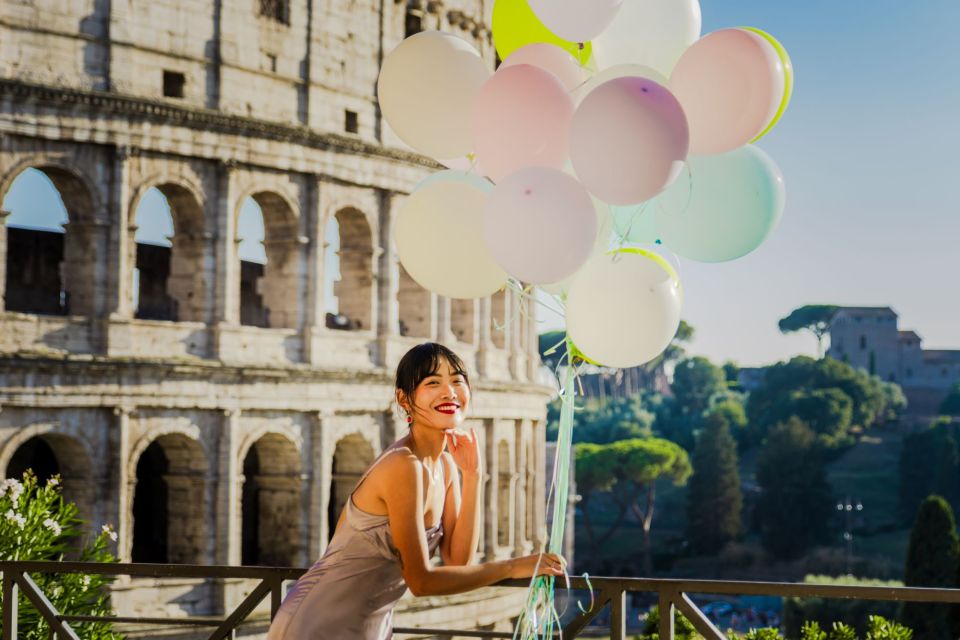 Balloons Experience in Rome: Private Photoshoot - Receiving the Photos