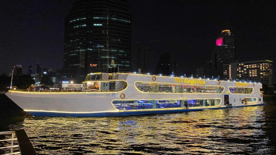 Bangkok: Viva Alangka Chao Phraya River Dinner Cruise - Inclusions