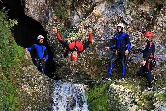 Bled and Bohinj Valley Canyoning With Hotel Pickup & Free Photos - Overview of Canyoning Adventure