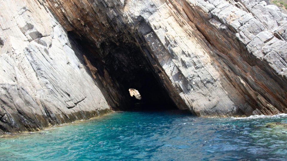 Buggerru: Dinghy Mine Trip With Lunch on a Fishing Boat - Aperitif, Lunch, and Swim Stops on Fishing Boat