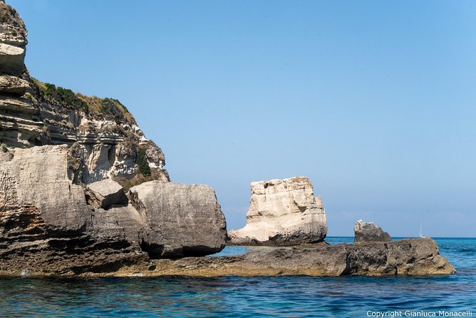By Boat Between the Sea and the Most Beautiful Beaches! Capo Vaticano - Tropea - Briatico - Scenery and Attractions