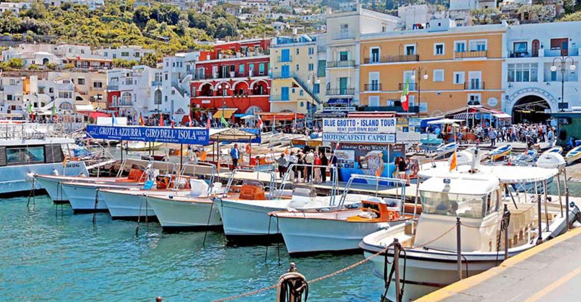 Capri: Boat Tour, Blue Grotto, Funicular, Lunch DIY Package - Self-Guided Experience