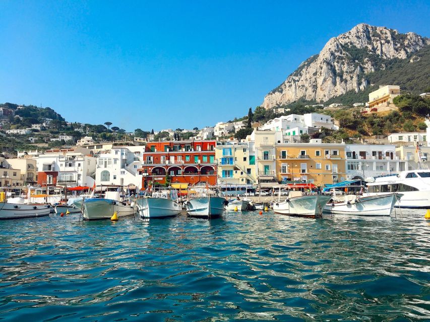 Capri Private Boat Tour by Speedboat From Positano/Praiano - Background