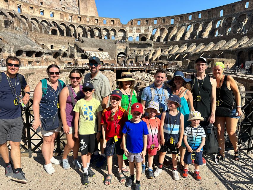 Colosseum and Ancient Rome Family Tour for Kids - Frequently Asked Questions