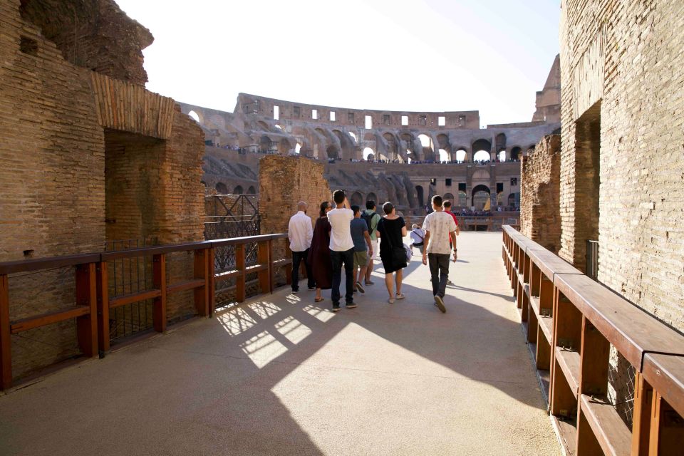 Colosseum: Private Tour With VIP Arena Access - What to Expect During the Tour