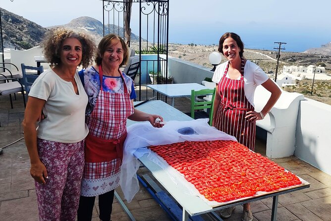 Cooking Class and Wine Tasting in Santorini - What to Expect