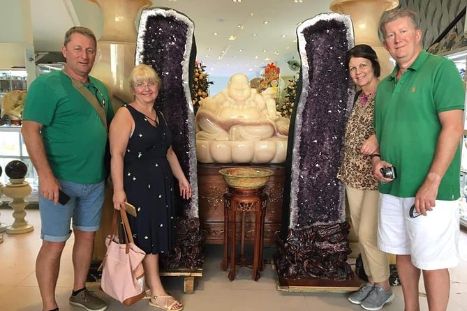 DA NANG NIGHTLIFE Tour With MARBLE MOUNTAIN & LADY BUDDHA Statue, DRAGON BRIDGE - Booking and Pickup Details