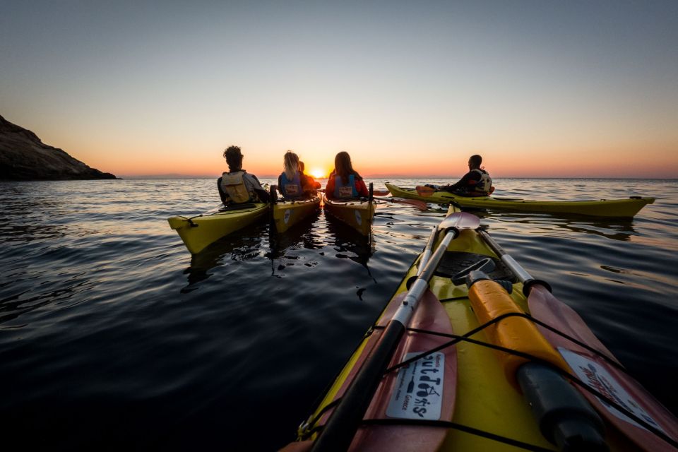 Faliraki: Sunrise Sea Kayaking Experience With Breakfast - Breakfast at Ladiko Restaurant Beach Bar