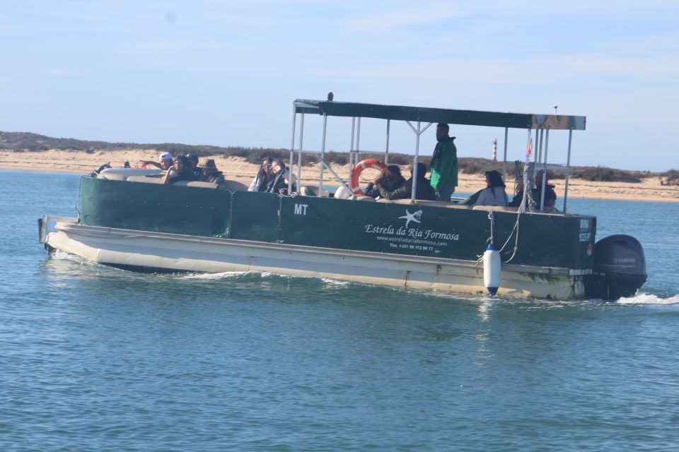 Faro: Ria Formosa Guided Sunset Tour by Catamaran - Meeting Point and Directions