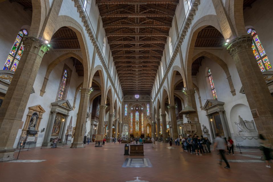 Florence: Santa Croce Basilica, Exclusive Tour! - Architectural and Artistic Features