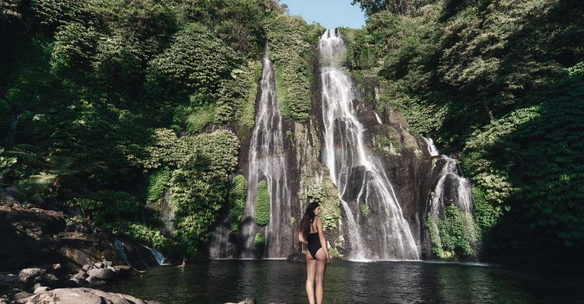 From Bali : Spectacular Waterfall of North Bali - Ulun Danu Bratan Temple