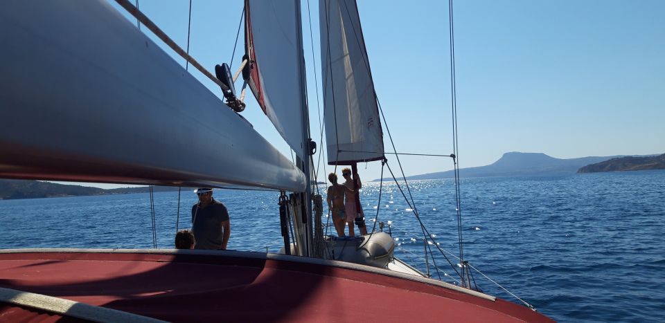From Chania: Fully Private Sailing Cruise With Meal & Drinks - Safety Measures