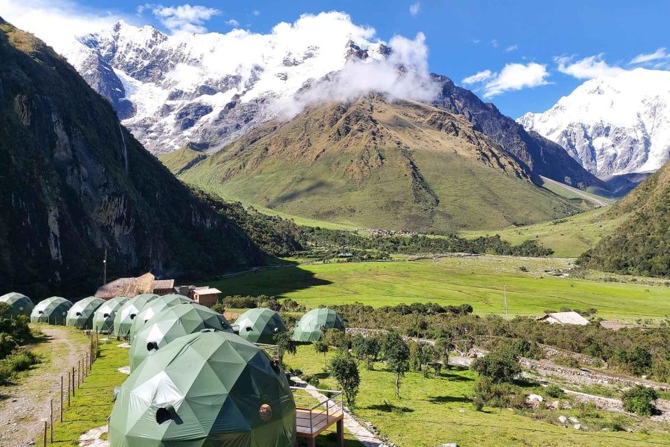 From Cusco | Humantay Lake & Paso Salkantay in Domes - 2 Days - Entrance Fees and Exclusions