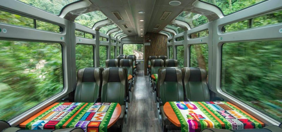 From Cusco || Machu Picchu + Experience the Vistadome Train - Inclusions and Exclusions