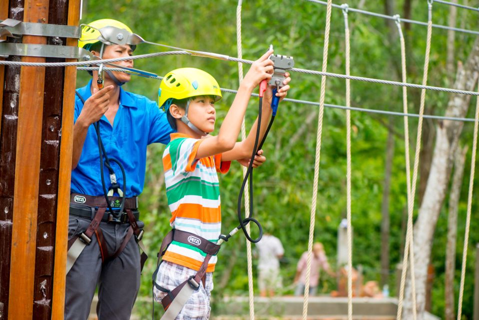 From Hue: Thanh Tan Hot Spring Zipline and Highwire Tour - Booking Information