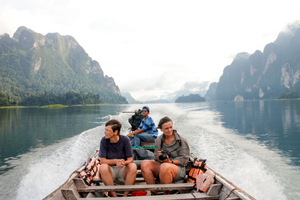 From Khao Lak: Full-Day Cheow Lan Lake With Cave Tour - Exploring Khao Sok River