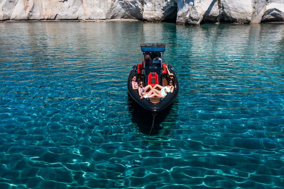 From Pollonia: Kimolos, Poliegos, & Milos Private Boat Tour - Suggested Activities