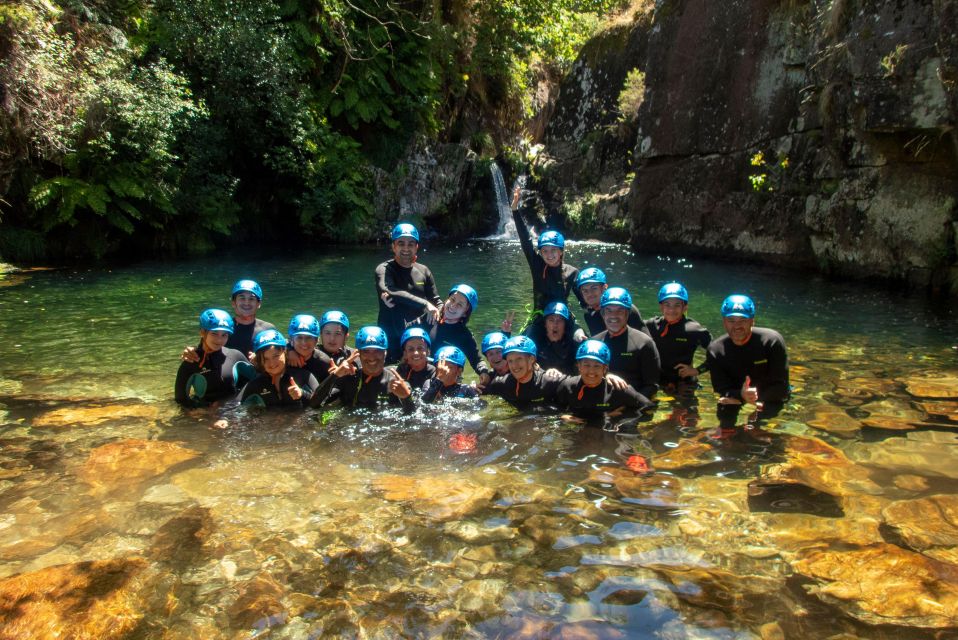 From Porto: Guided Canyoning Tour in Arouca Geopark - Included Amenities and Services