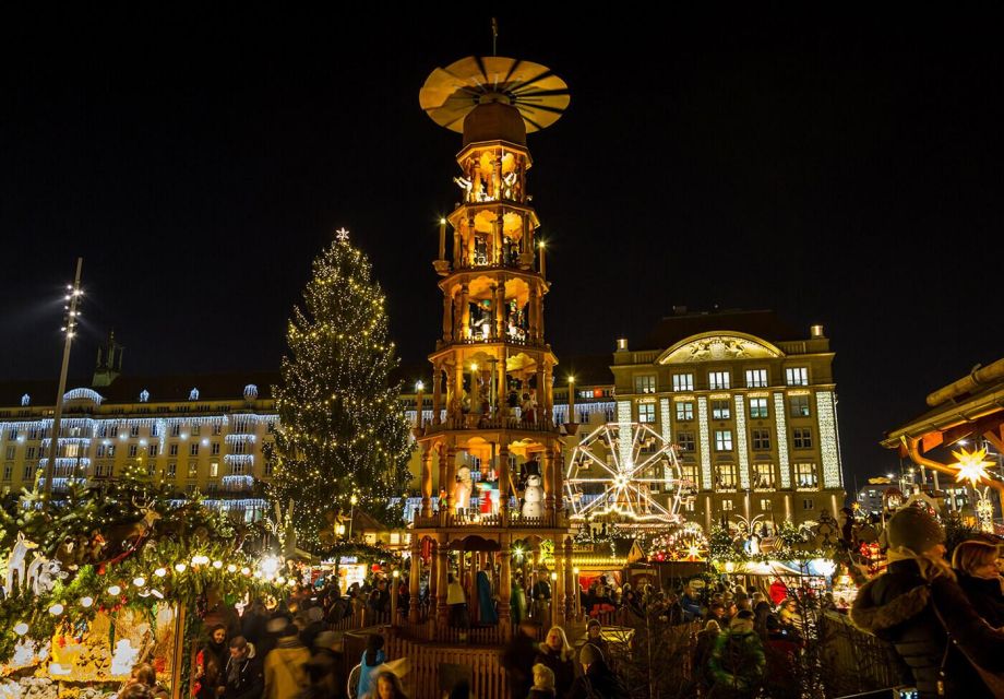 From Prague: Dresden Christmas Market and Bastei Bridge Tour - Tour Features