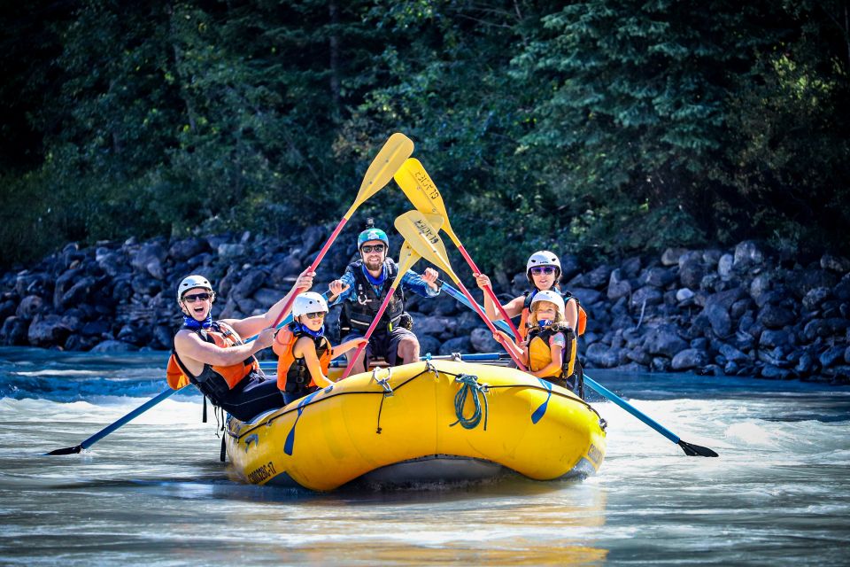 Golden, Bc: Kicking Horse River Family Rafting With Lunch - Age and Weight Restrictions