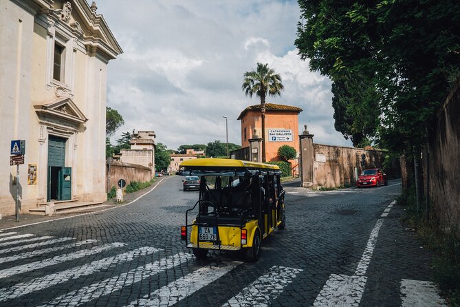 Golf Cart Driving Tour in Rome: 2.5 Hrs Catacombs & Appian Way - Tour Accessibility