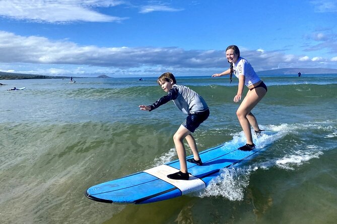 Group Surf Lesson at Kalama Beach in Kihei - Scheduling Tips