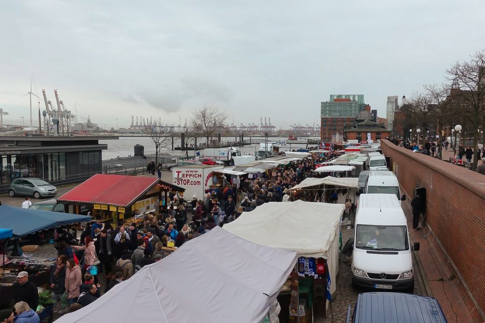 Hamburg: Reeperbahn, Port, & Fish Market Morning Tour - Booking Information