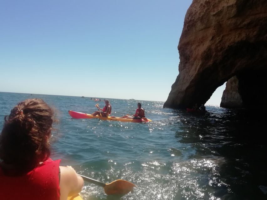 Lagoa: Benagil Cave and Marinha Beach Guided Kayaking Tour - Booking and Cancellation Policy