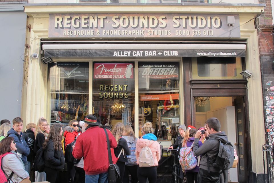 London Music Heritage Tour: Soho, Camden, Abbey Road - Participant Information and Guidelines