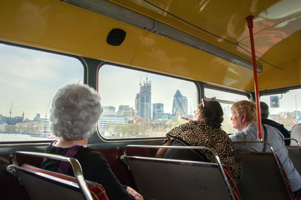 London: Vintage Bus Tour and London Eye Ticket - Important Information