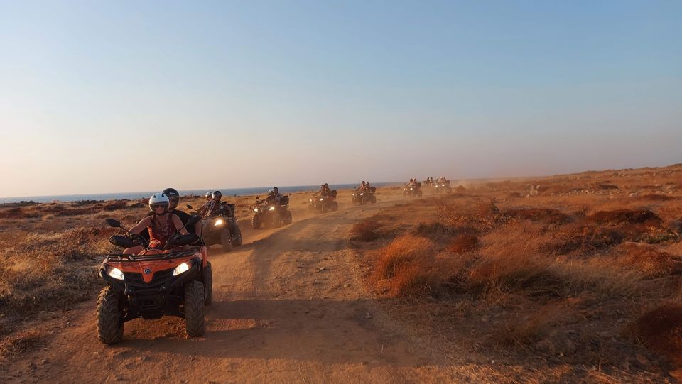 Malia: Off-Road Quad Safari Evening Tour With Dinner - Safety Measures and Briefing