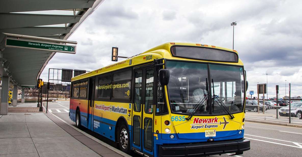 Manhattan: Bus Transfer From/To Newark Airport - Frequently Asked Questions