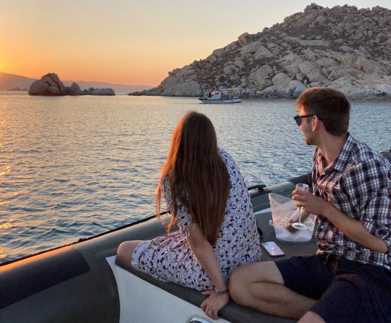 Naxos: Private Sunset Boat Tour With Fruit and Champagne - Planning Your Sunset Tour