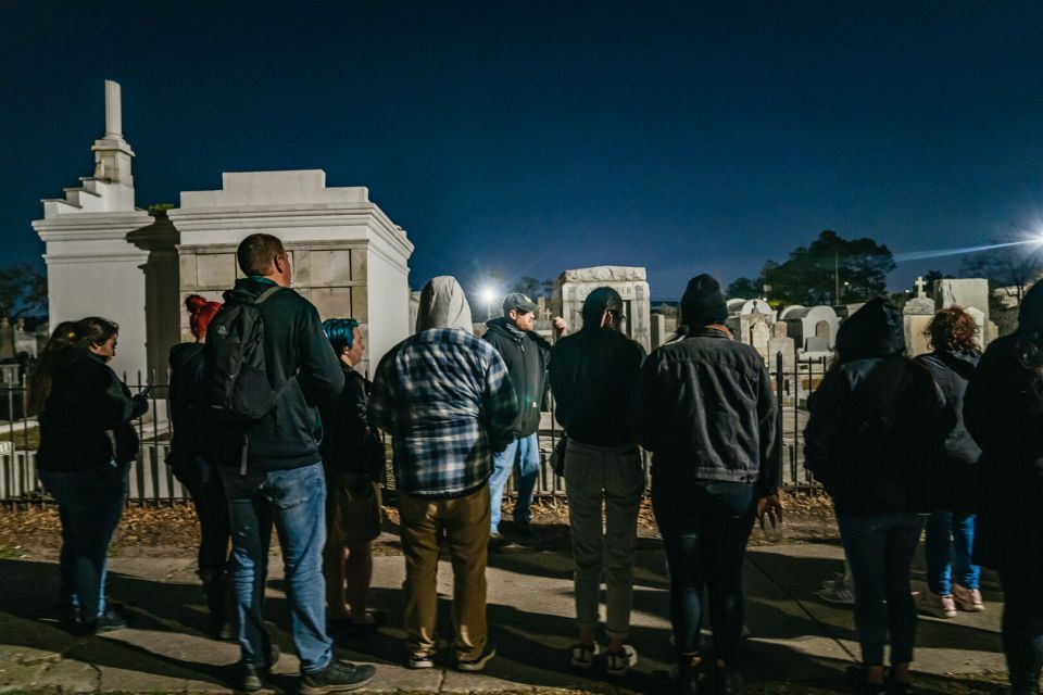 New Orleans: Cemetery Bus Tour at Dark With Exclusive Access - Haunted History of New Orleans