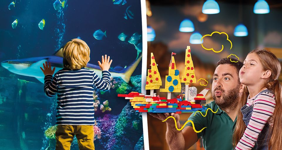 Oberhausen: LEGOLAND Discovery Centre and SEA LIFE Ticket - Customer Ratings and Feedback