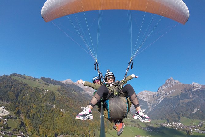 Paragliding Tandem Flight Lucerne - Engelberg - Capturing the Memories