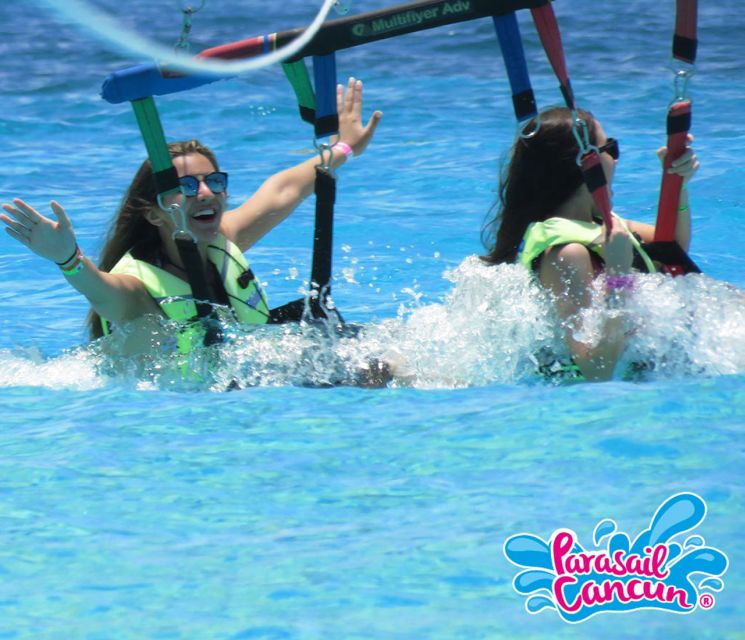 Parasail With Transportation in Playa Mujeres Zone - Coastal Views and Altitude