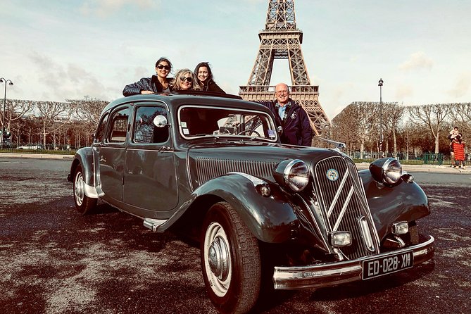Paris Private Guided Tour in a Vintage Car With Driver - Guest Reviews and Ratings