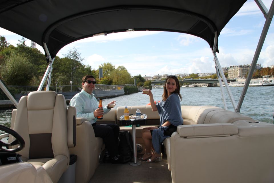 Paris: Seine River Private Guided Pontoon Boat Cruise - Booking Information and Policies