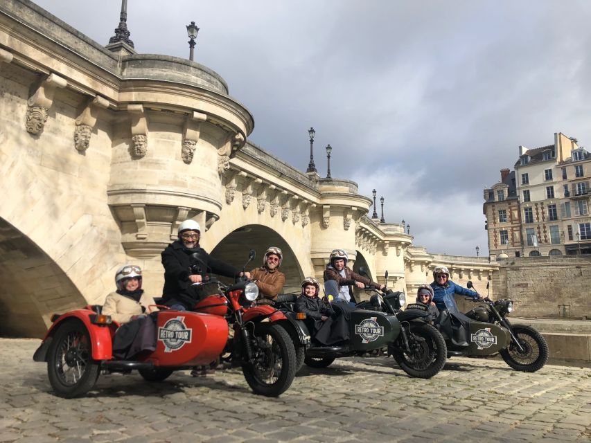 Paris Vintage Sidecar Premium & Private Half-Day Tour - Booking Information