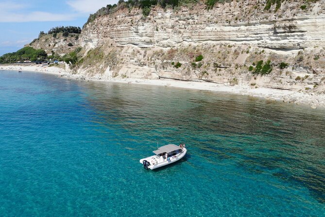 Private Boat Tour With Skipper From Tropea to Capo Vaticano - Booking Process