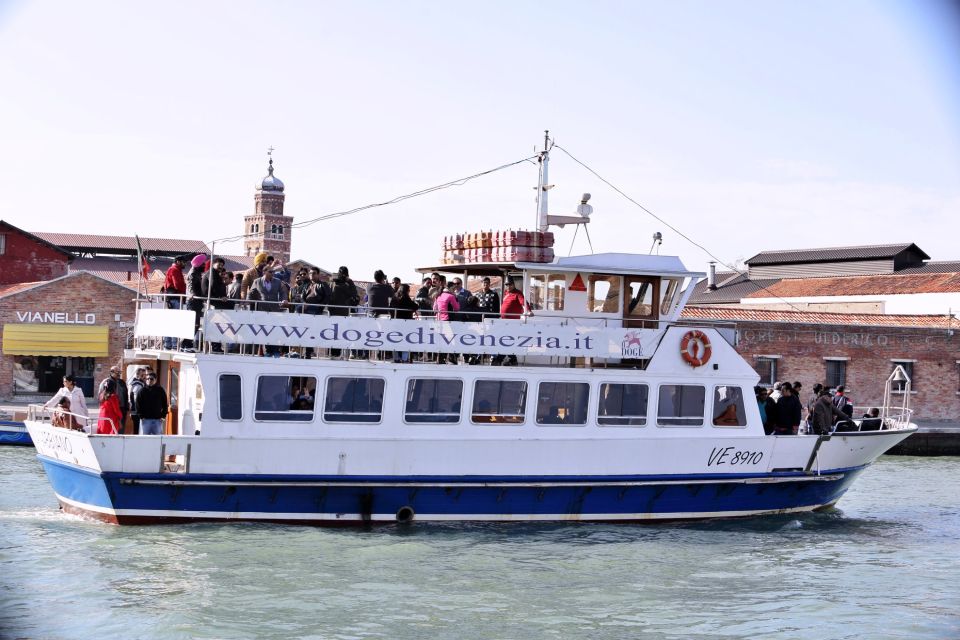 Punta Sabbioni: Murano, Burano & Torcello Guided Boat Tour - Booking and Cancellation Policies