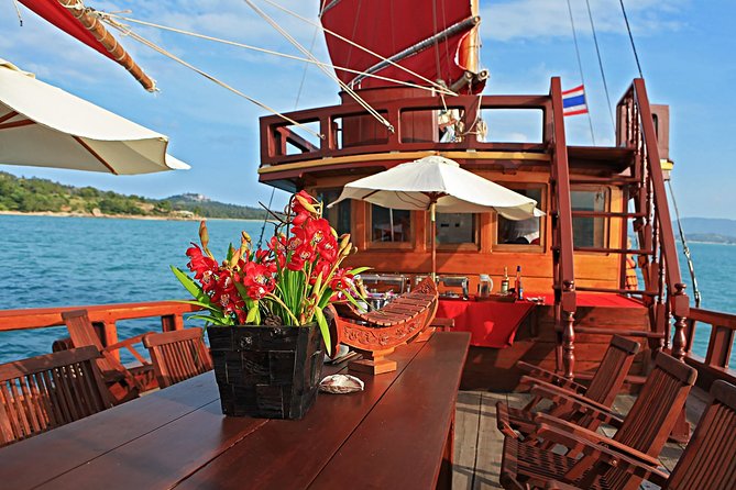 Red Baron Chinese Sailboat Tour From Koh Samui - Booking Information