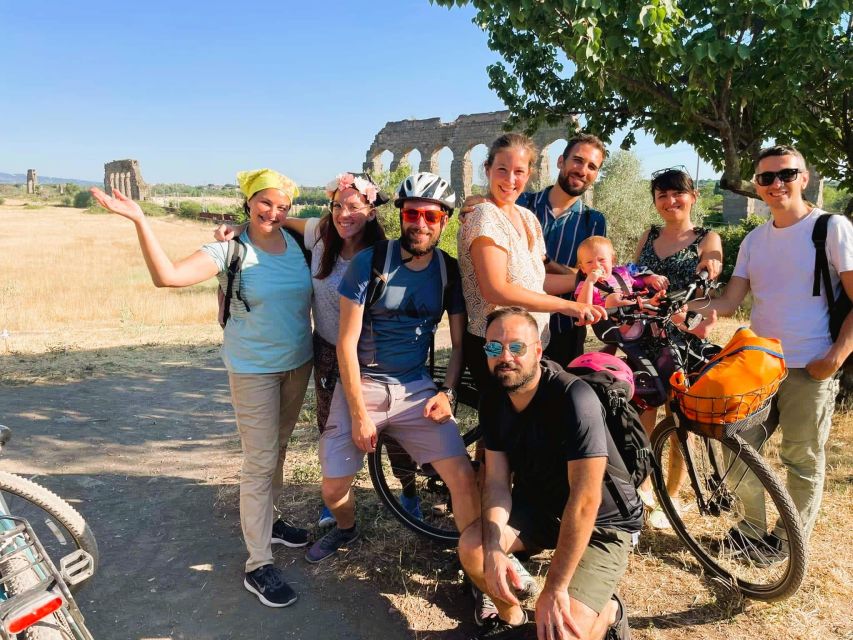 Rome: Appian Way & Catacomb Sunset E-Bike Tour With Aperitif - Tips for Participants