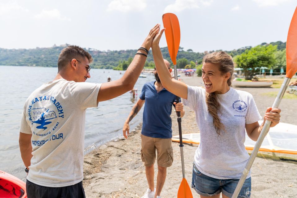 Rome: Castel Gandolfo Kayak & Swimming Lake Tour With Pizza - Preparing for Your Adventure